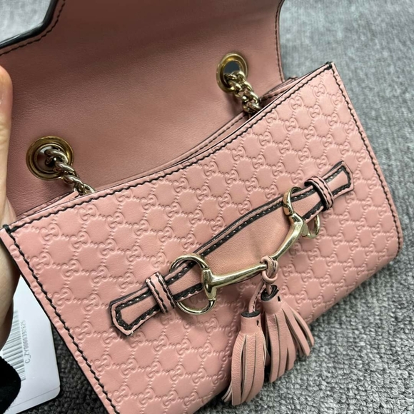 100% Authentic Gucci  Emily Shoulder Bag 570-101724 - Picture 11 of 13